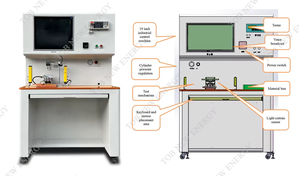 Manual OCV Multi-Functional Sorting Machine for Pouch Cell Manual OCV Multi-Functional Sorting Machine for Pouch Cell